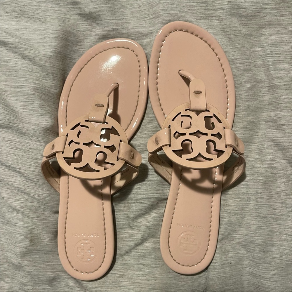 Blush Tory Burch sandals